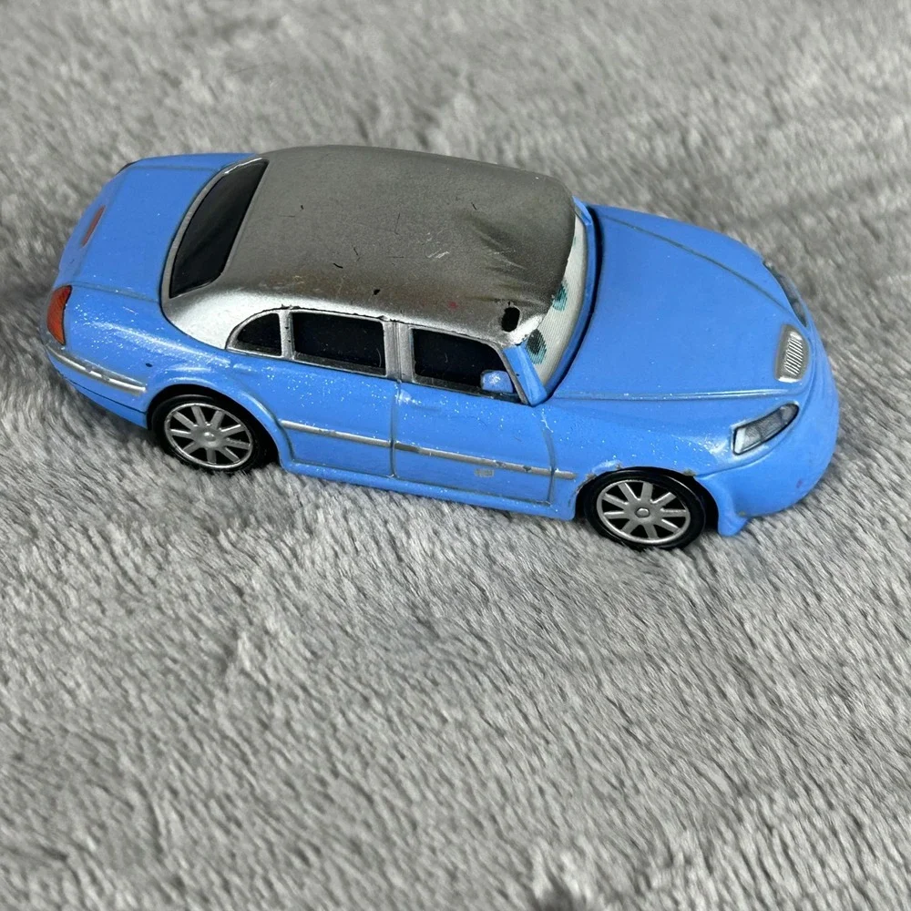 Mattel Disney Pixar Cars Kori Turbowitz Blue Silver Diecast Toy Car